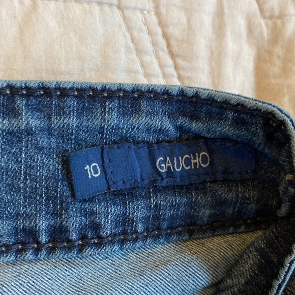 👖 Seven7 gaucho jeans cropped light wash - Picture 8 of 11